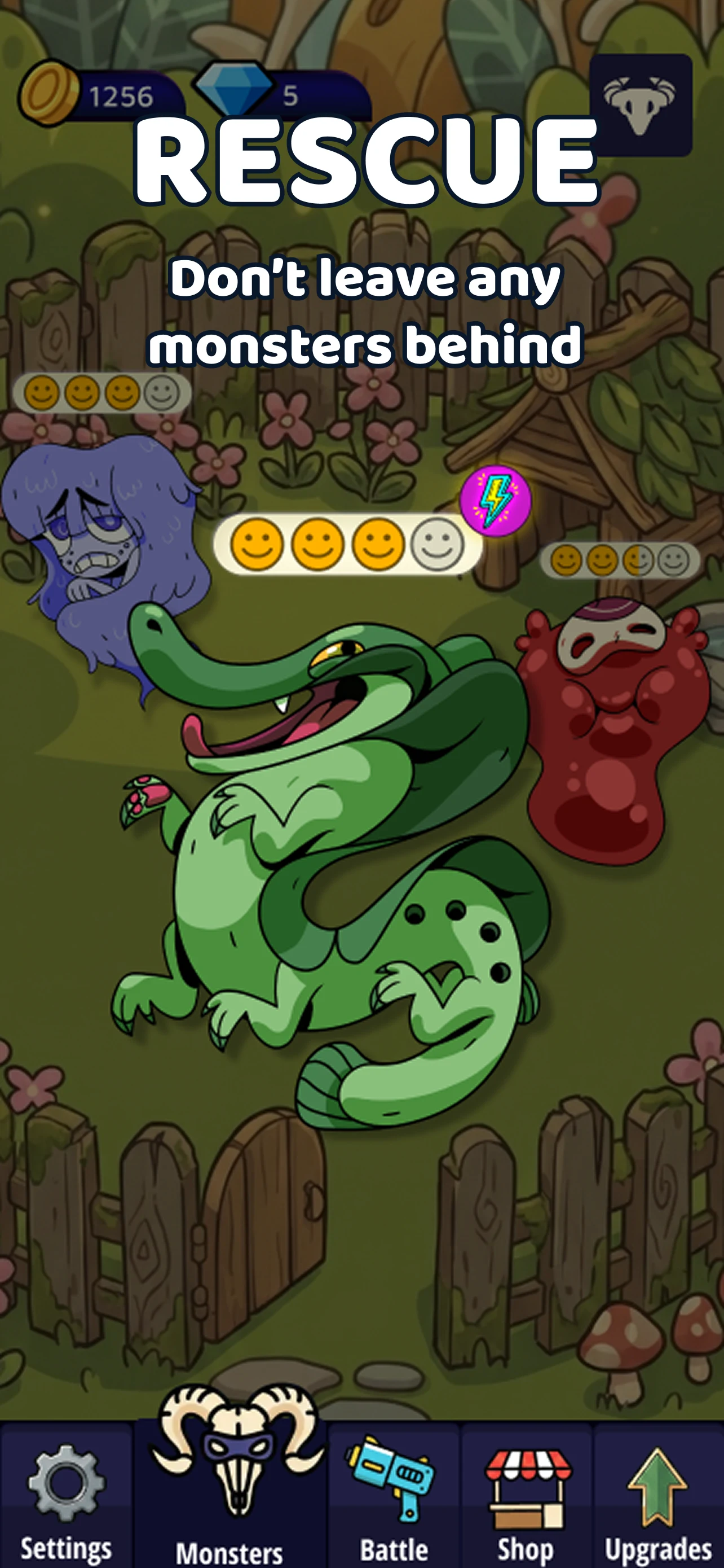 Monster Walk: Survive screenshot